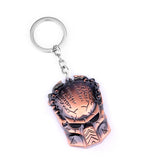 Lianfudai christmas wishlist gifts for her Alien Predator Keychain AVP Mask Key Rings for Bags Car Key Jewelry Chaveiro