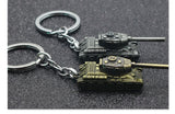 Lkblock WOT World Of Tanks Keychain 46G Heavy Punk Weapon 3D Tank IS Series Keychains Key Chain Rings For Men Car Holder Keys llaveros