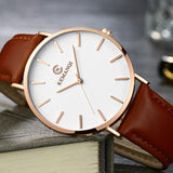 Lianfudai easter gifts for men Masculino Mens Watches Top Brand Luxury Ultra-thin Watch Men Watch Men's Watch Clock erkek kol saati reloj hombre