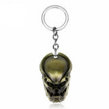 Lianfudai christmas wishlist gifts for her Alien Predator Keychain AVP Mask Key Rings for Bags Car Key Jewelry Chaveiro