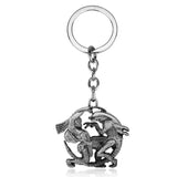 Lianfudai christmas wishlist gifts for her Alien Predator Keychain AVP Mask Key Rings for Bags Car Key Jewelry Chaveiro