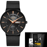 Lianfudai Christmas wishlist Mens Watches LIGE Top Brand Luxury Waterproof Ultra Thin Date Clock Male Steel Strap Casual Quartz Watch Men Sports Wrist Watch