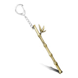 Lianfudai christmas gift ideas valentines day gifts for her LOL Jewelry League Legends  Keychain for Women Man Teemo Bamboo Weapon Model Keyrings