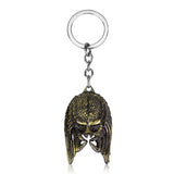 Lianfudai christmas wishlist gifts for her Alien Predator Keychain AVP Mask Key Rings for Bags Car Key Jewelry Chaveiro