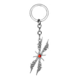 Lianfudai easter gifts for men League Legend Weapon Model Key Chains for Man LOL Game Jewelry Key Ring Trinkets