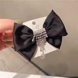 Lianfudai Barrette For Women Girl Rhinestone Crystal Pearl Big Hair Clip Hairpin Bow Knot Geometric Flower Head Accessories Wholesale