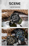 Lianfudai 1802 Sports Men's Watches Top Brand Luxury Military Quartz Watch Men Waterproof Shock Male Digital Clock Relogio Masculino