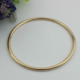 Lianfudai christmas gift ideas valentines day gifts for her 3Pcs Fashion 10cm Metal Big Round CC Hair Braid Rings Accessories Clips for Women Hoop Circle Hair Extensions Rings Hair