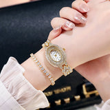 Lianfudai christmas wishlist valentines day gifts for her Trendy Fashion Women's Watch Full Diamond Super Flash Fashion Women's Watch Student Rhinestone Bracelet Watch