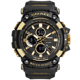 Lianfudai 1802 Sports Men's Watches Top Brand Luxury Military Quartz Watch Men Waterproof Shock Male Digital Clock Relogio Masculino