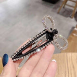 Lianfudai Hair Clip Hairpin For Women Girl Camellia Flower Floral Pearl PU Bow Korean Handmade Fashion Head Accessories Mujer Wholesale