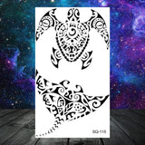 Lianfudai Anchor Pirate Skull Temporary Tattoos For Women Adult Men Kids Boy Astronaut Ship Seahorse Fake Tattoo Neck Arm Hand Small Tatoo