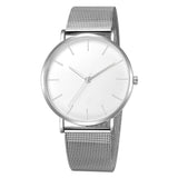 Lianfudai Christmas wishlist Minimalist men's quartz watch, ultra-thin timer, simple, business, stainless steel mesh belt