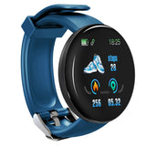 LIANFUDAI Multifunctional Electronic Watch Blood Pressure Heart Rate Monitor Waterproof Bluetooth Round Fitnes Tracker Bracelet PK