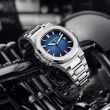 Lianfudai watches on sale clearance Men Automatic Mechanical Watch stainless steel luxury brand Watches Causal Fashion Business Military Wristwatch