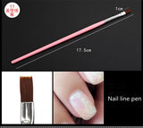 Lianfudai  jewelry for women 15PCS/Set Nail Brush Set Gel Polish Painting Drawing Brushes Nails Art Manicure Tools DIY Drawing Rhinestone Picking Brush Kits