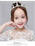 Lianfudai western jewelry for Girl  Children's Crown Tiara Princess Diadem Girl Rhinestone Headband Birthday Gift Dress Children's Accessories