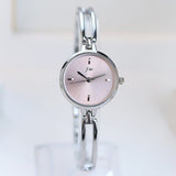 Lianfudai Christmas wishlist  Simple Fashion Women's Watches Minimalist Luxury Alloy Ladies Bracelet Watch Small Jewel Watch Quartz Wristwatches Montre Femme