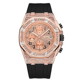Lianfudai Christmas wishlist Mens Watches Top Brand Luxury Chronograph Watch Men Diamond Military Sport Wristwatch Male Clock Hip Hop Reloj Hombre