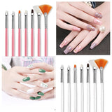 Lianfudai  jewelry for women 15PCS/Set Nail Brush Set Gel Polish Painting Drawing Brushes Nails Art Manicure Tools DIY Drawing Rhinestone Picking Brush Kits