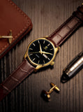 Lianfudai father's day gifts Mens Watches Top Brand Luxury Fashion Waterproof Luminous Date Clock Sport Watches Mens Business Quartz Wristwatch 6618