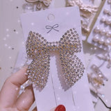 Lianfudai jewelry gifts for women hot sale hairpin Hair Clip Hairpin For Women Girl Rhinestone Leaf Heart Rabbit Star Korean Handmade Fashion Head Accessories Mujer Wholesale