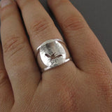 Lianfudai New Ring Tree of Life Ring Simple Fashion Ring Holiday Gift