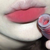 Lianfudai 8 Colors Moisturizer Non-Stick Cup Lipstick Velvet Ink Matte Dyeing Lip Gloss Waterproof Long Lasting Lip Tint Korean Cosmetics