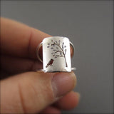 Lianfudai New Ring Tree of Life Ring Simple Fashion Ring Holiday Gift