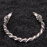 Lianfudai Christmas wishlist stainless steel raven Bracelet Indian Jewelry Fashion Accessories Viking Bracelet Men Wristband Cuff Bracelets For Women Bangles