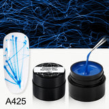 LIANFUDAI  Gel Spider Line For Nails Art Gel Polish UV Colors Painting Gel Nail Polish Spider Gel Lacquer Web Stickers Gel Polish