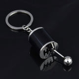 Lianfudai father's day gifts Gear Box Keychain for Men Women Imitation 6 Speed Manual Car-styling keyring Gear Knob Shift Gearbox Stick Gift Souvenir Hot