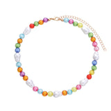 Lianfudai christmas wishlist gifts for her hot sale new New Design Colorful Seed Beads Bracelets Bohemian Oval Pearl Bracelets For Women Beach Jewelry Party Gifts Dropshipping L181