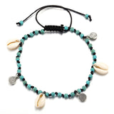 Lianfudai  Bohemian Shell Beads Starfish Anklets for Women Beach Anklet Leg Bracelet Handmade Boho Foot Chain Jewelry Sandals Gift