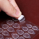 Lianfudai  Christmas 5/10 Sheets 120/240pcs Double Sided False Nail Art Adhesive Tape Glue Sticker DIY Tips Fake Nail Acrylic Manicure Gel MakeupTool