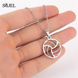 Lianfudai Fashion Necklaces for Women Statement	Flower Branch Pendants Necklaces Girls Stainless Steel Jewery Gifts kettingen