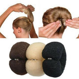Lianfudai gifts hot sale new 1pcs Long Buckle Nylon Hair Tie Nylon Headband Elastic Polyester Hair Band Fashion Hair Accessories 3 Colors Optional